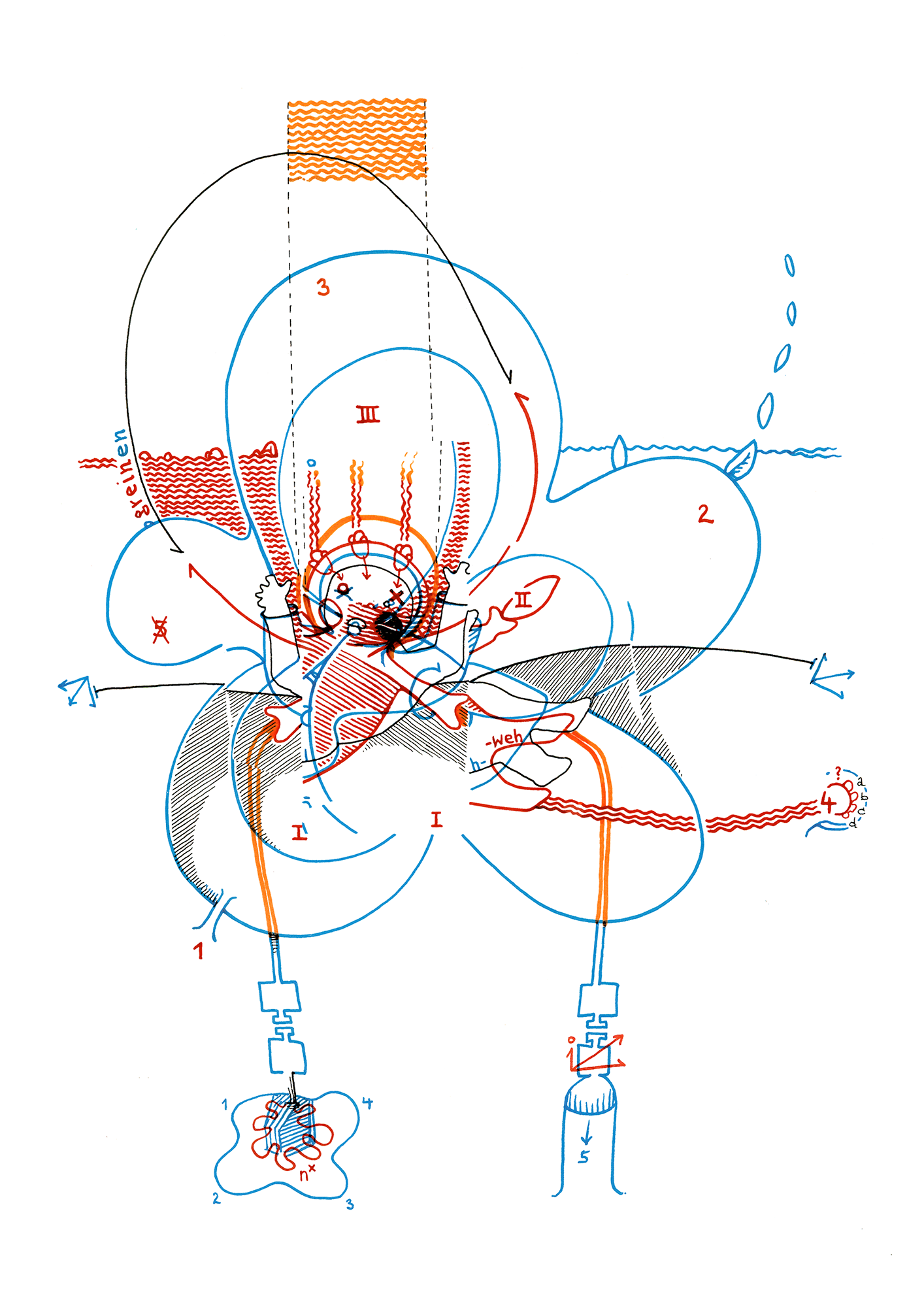Hannes Kater Tageszeichnung (Zeichnung/drawing) vom 11.12.2024 (1414 x 2000 Pixel)