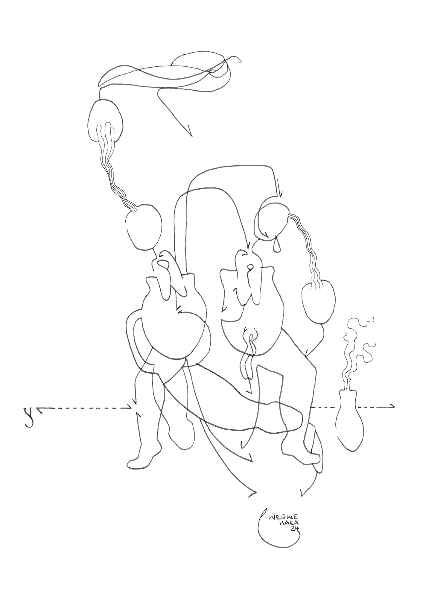 Hannes Kater Tageszeichnung (Zeichnung/drawing) vom 17.06.2024 (1414 x 2000 Pixel)