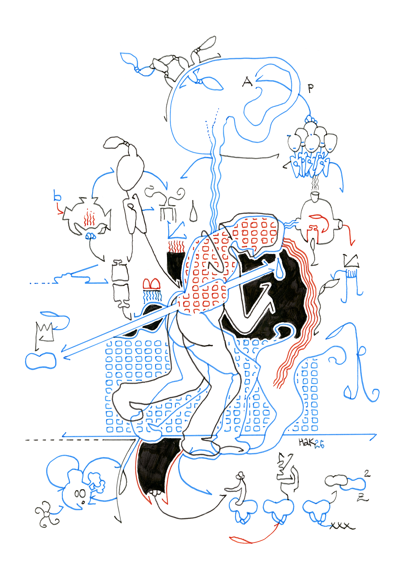 Hannes Kater  Lagezeichnung (Zeichnung/drawing) vom 30.04.2026 (1414 x 2000 Pixel)