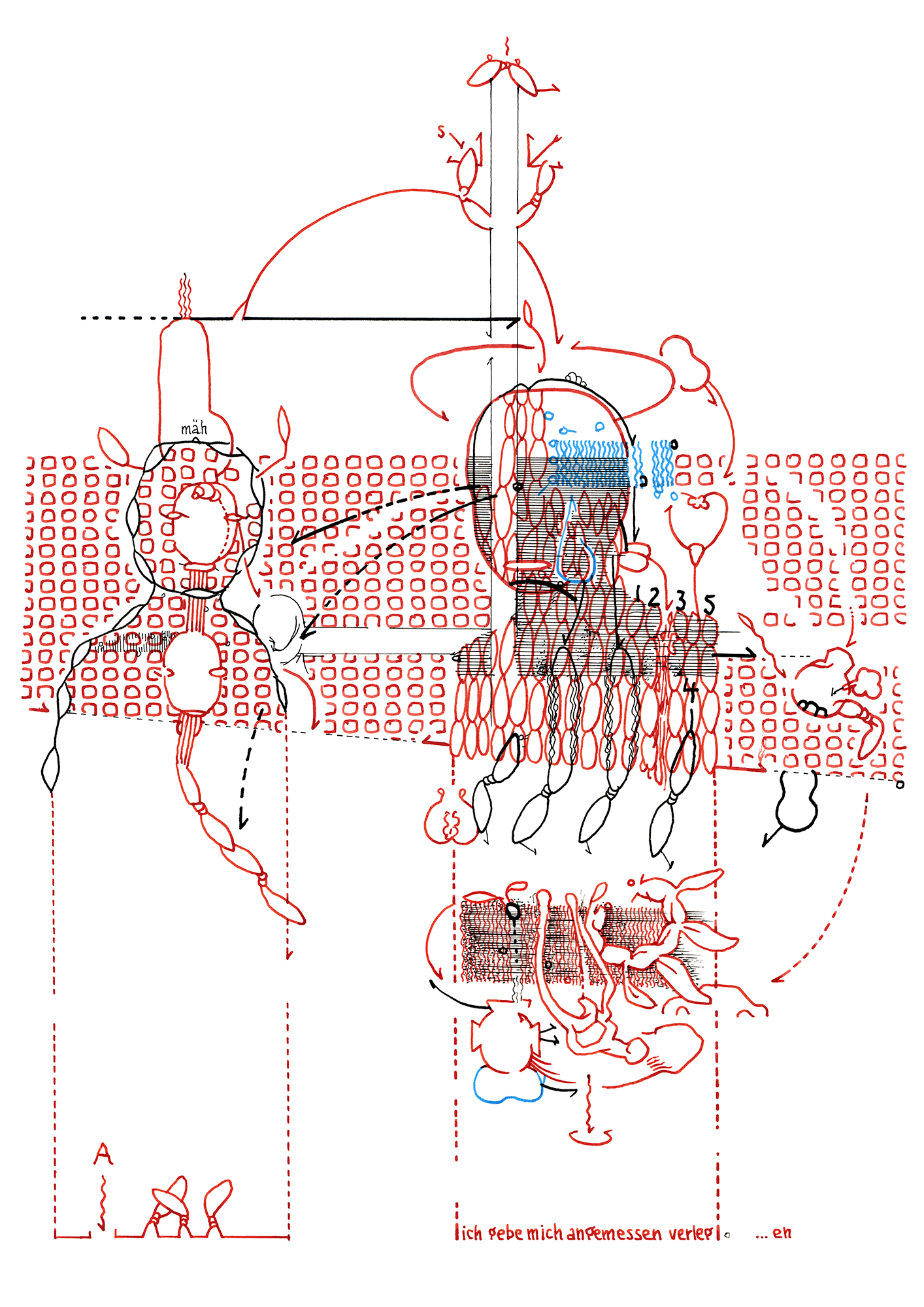 Hannes Kater  Tageszeichnung (Zeichnung/drawing) vom 06.10.2019 (1414 x 2000 Pixel)
