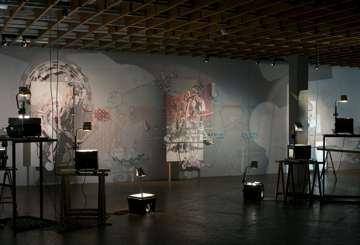 Hannes Kater: "überbrechen", AdK Berlin Saal 3, 2012