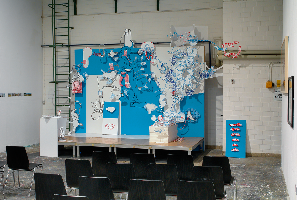 Hannes Kater: Lecture"Von den Vorteilen sonderbarer und nicht formaler Linien in Beziehungslegenden", Braunschweig 2007