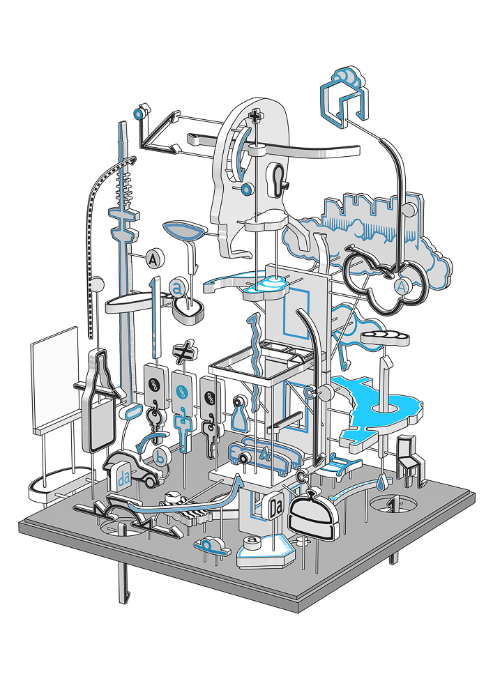 Hannes Kater - 3D model - The Politics of Experience (Head 4)