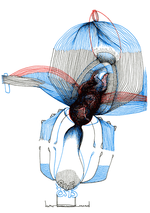 Hannes Kater - drawing from 01/16/2008