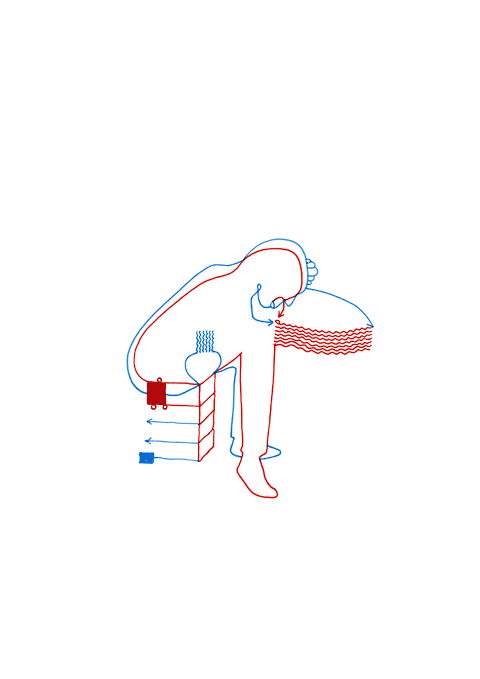 Hannes Kater - Zeichnung f&uuml;r den 07-09-2008