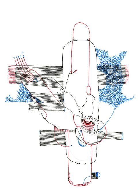 Hannes Kater - drawing from 06/17/2008