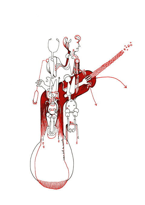 Hannes Kater - drawing from 06/29/2008