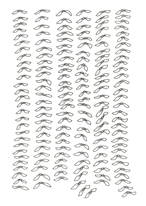 Hannes Kater - Studienblatt_1 zu Darsteller Nr. 14 'Knoten'