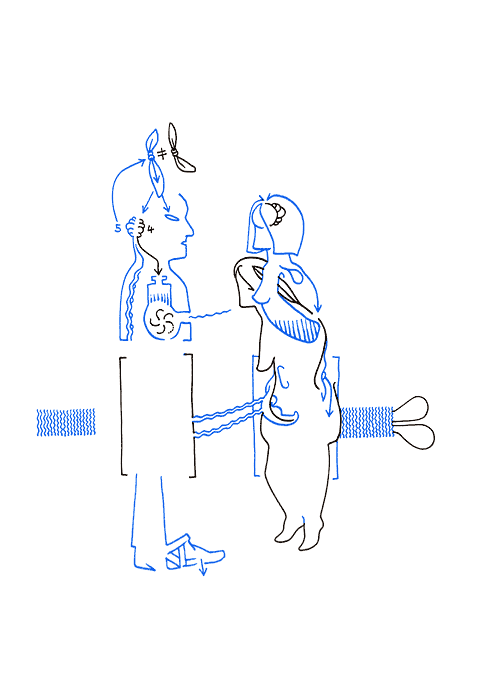 Hannes Kater - Zeichnung f&uuml;r den 04-04-2007