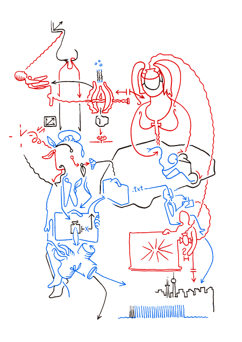 Hannes Kater - Tageszeichnung f&uuml;r den 01-12-2006