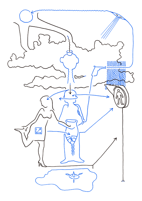 Hannes Kater - Tageszeichnung f&uuml;r den 06-12-2006