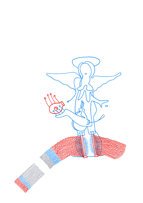 Hannes Kater - Zeichnung f&uuml;r den 31-07-2006