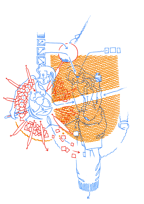 Hannes Kater - drawing from 12/18/2004