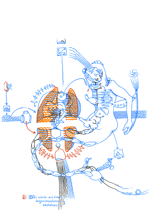 Hannes Kater - drawing from 01/31/2005