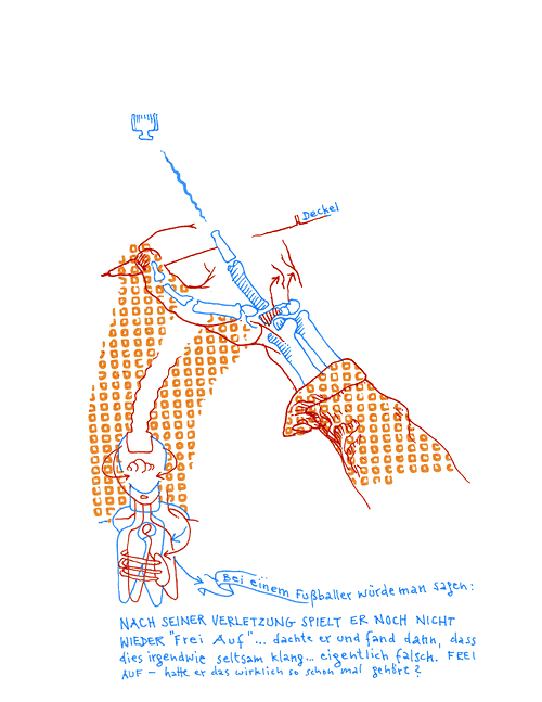 Hannes Kater - drawing from 08/22/2004