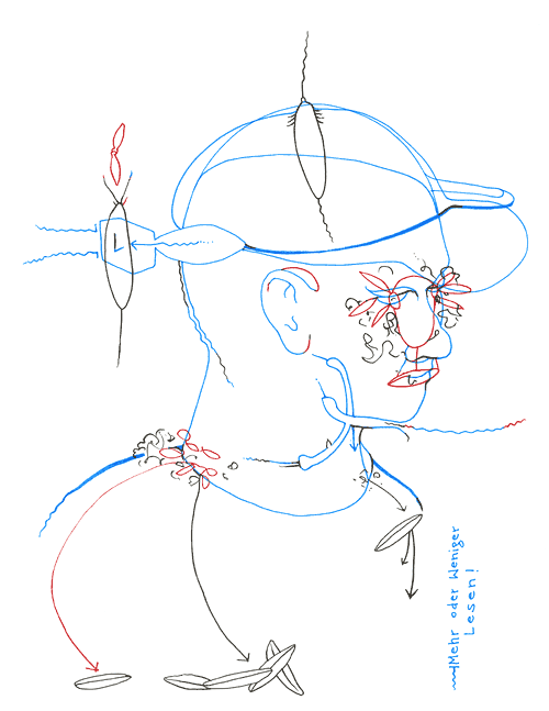 Hannes Kater - drawing from 03/14/2004