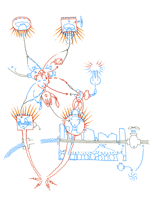 Hannes Kater - drawing from 03/27/2004