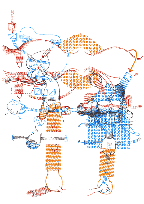 Hannes Kater - drawing from 04/08/2004