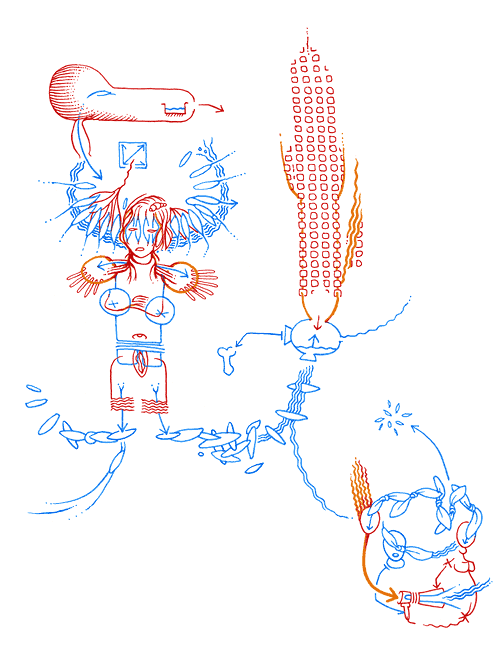 Hannes Kater - drawing from 04/24/2004