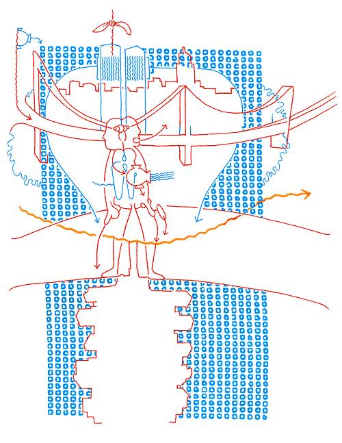 Hannes Kater - drawing from 01/11/2004