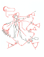 Hannes Kater: made-to-order drawing / Letter Nr. 13_1 - 151x195 Pixel